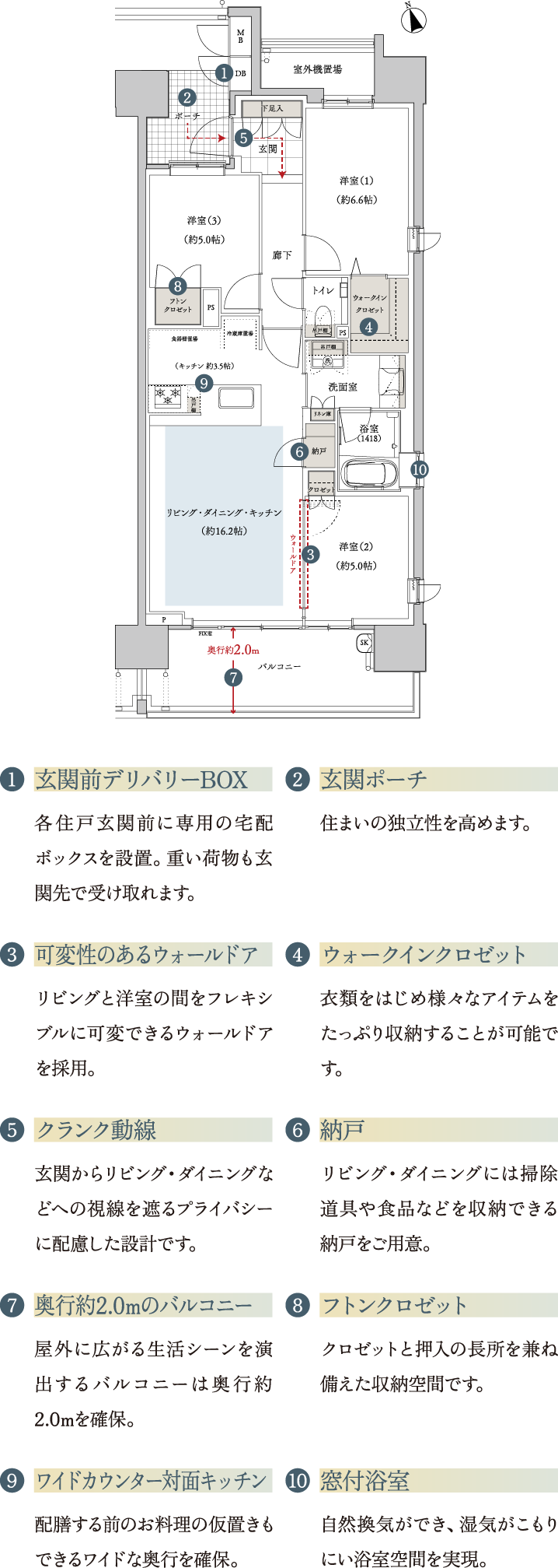 Dタイプ 間取り